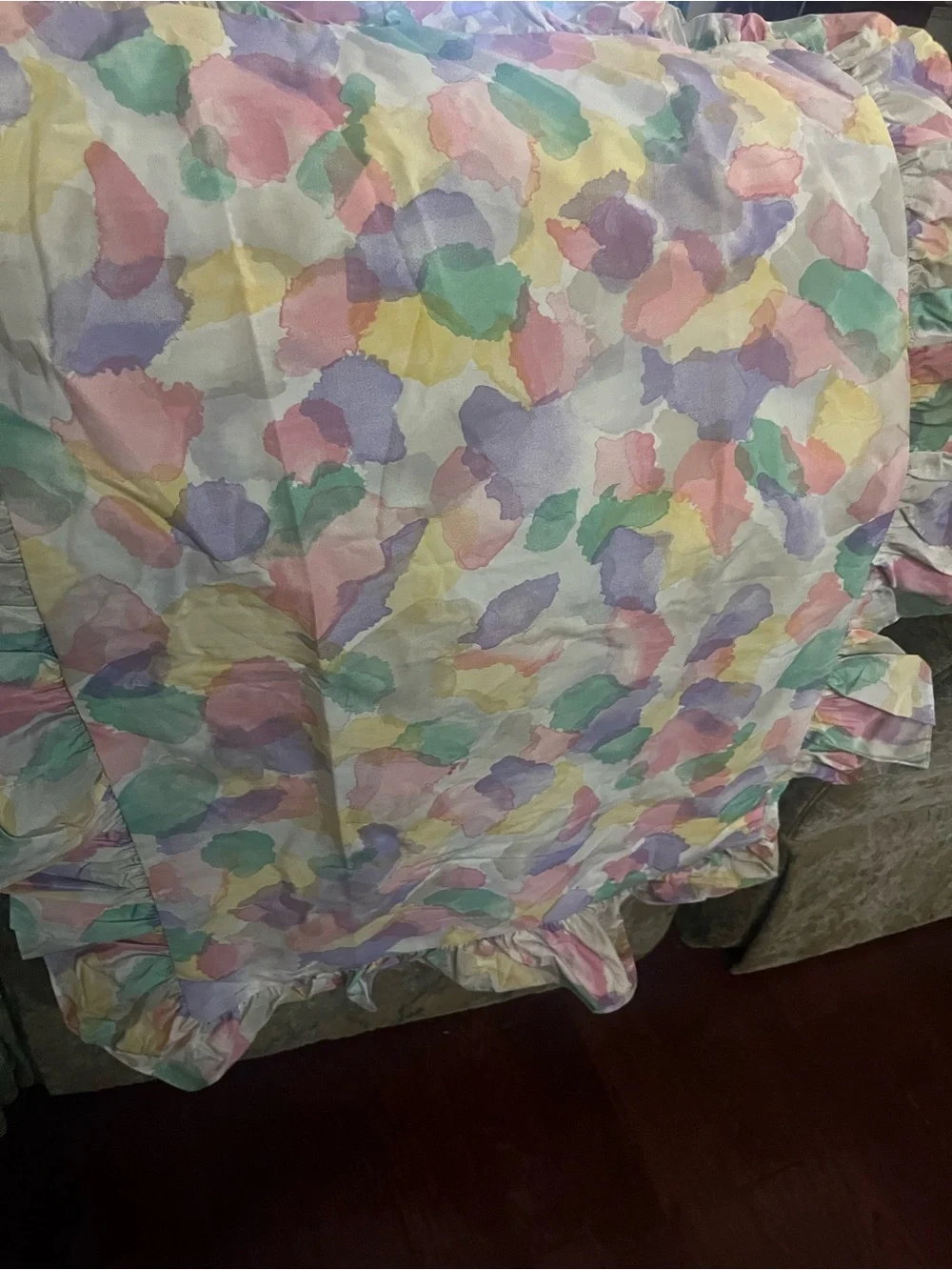 Wamsutta Pastel Watercolor standard pillow sham